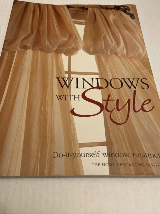 Quarto Publishing Other - Windows with Style: Do-it-yourself window treatments" Paperback Book.